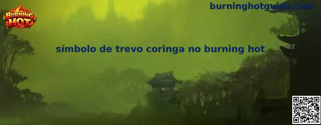 Símbolo de trevo coringa no burning hot